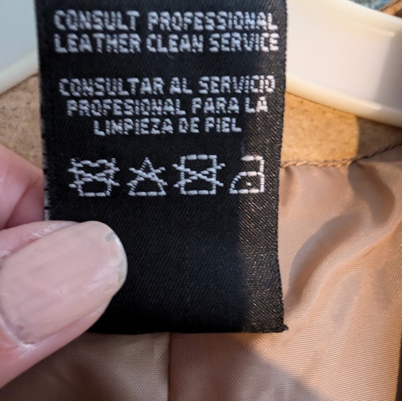 Retro Outbrook leather vest, size Medium - Picture 4 of 6